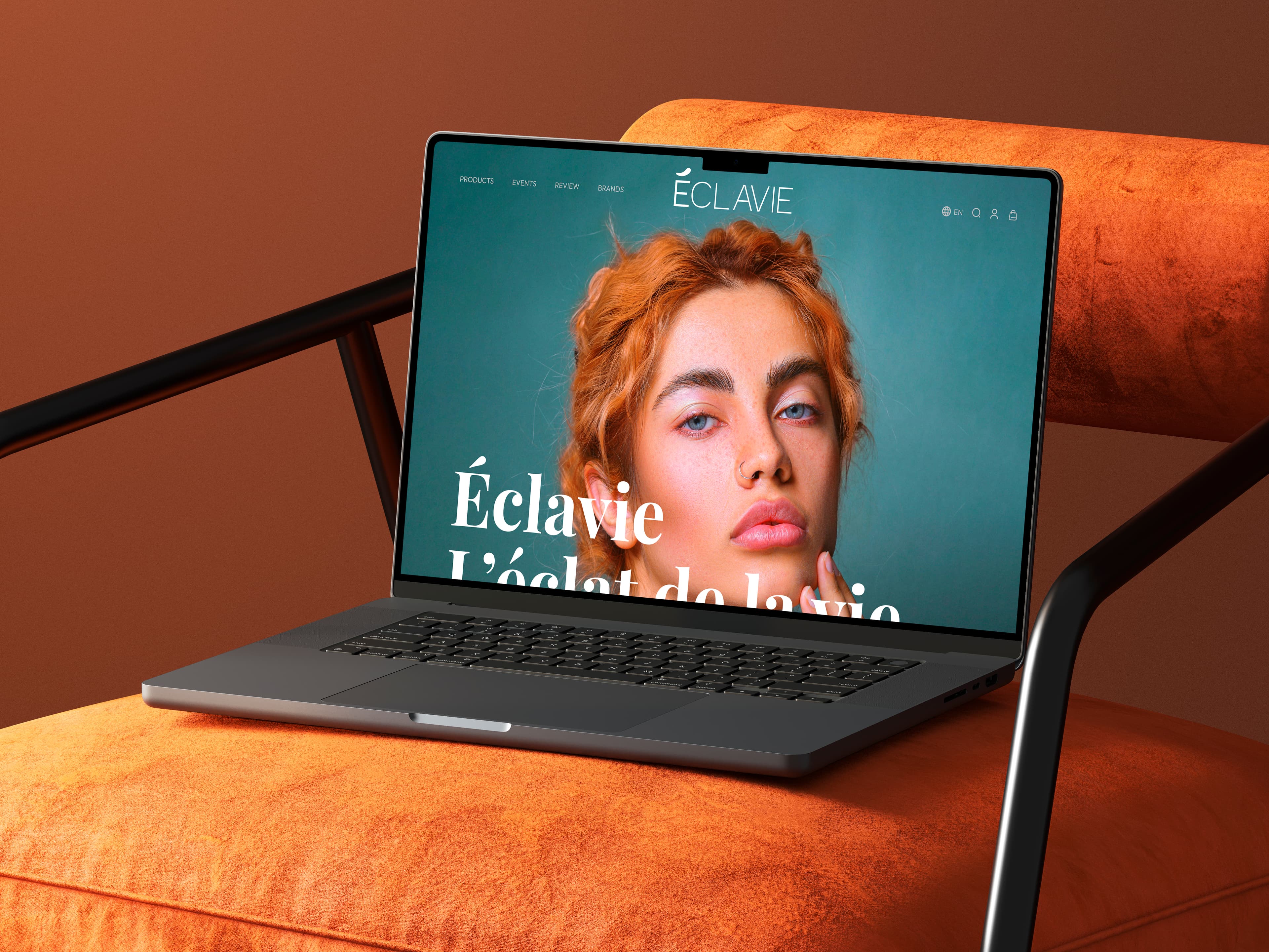 STATIC LAPTOP MOCK